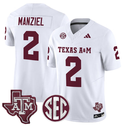 Men's Texas A&M Aggies 2025 Vapor Limited Jersey - All Stitched