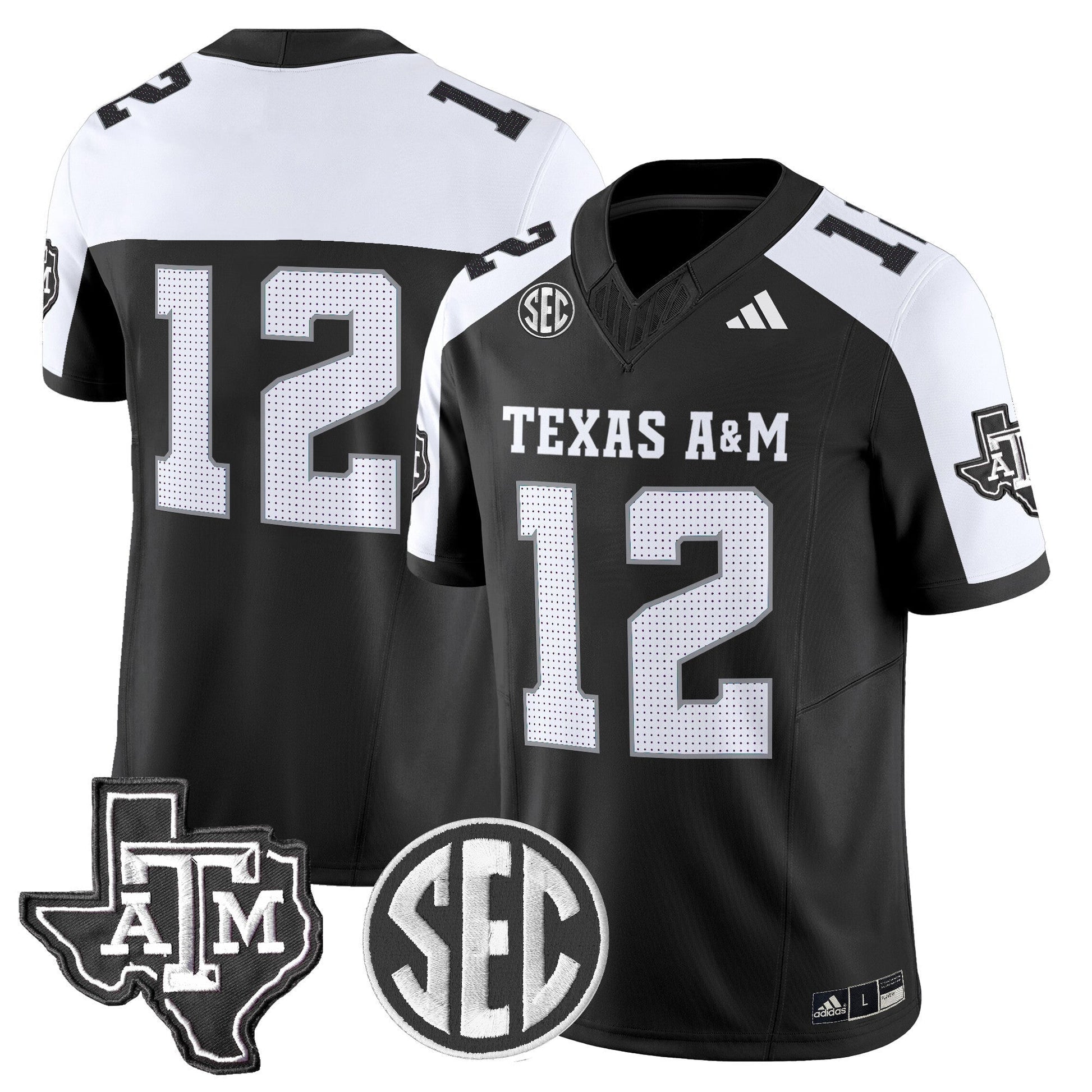 Men's Texas A&M Aggies 2025 Vapor Limited Jersey - All Stitched