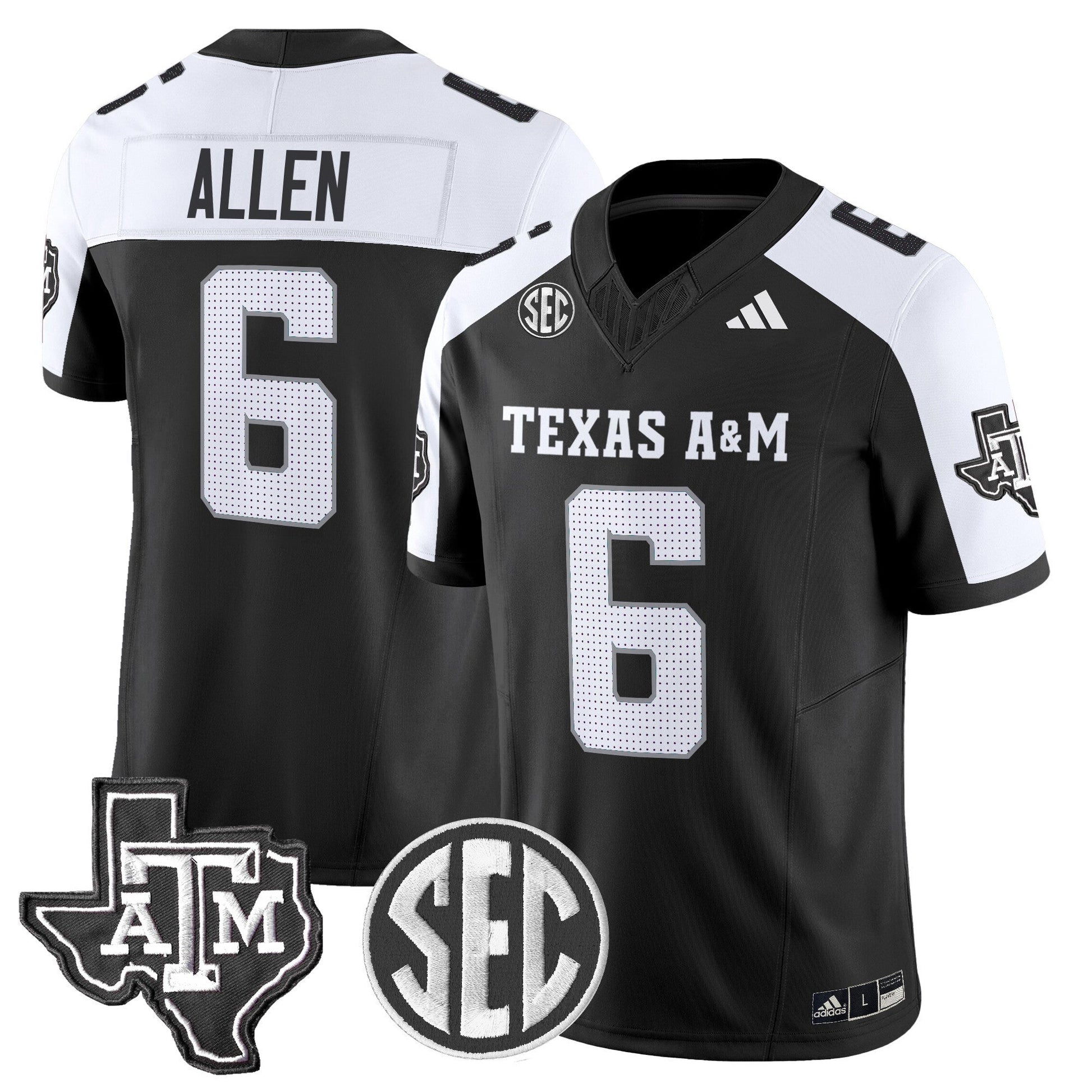 Men's Texas A&M Aggies 2025 Vapor Limited Jersey - All Stitched