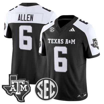 Men's Texas A&M Aggies 2025 Vapor Limited Jersey - All Stitched