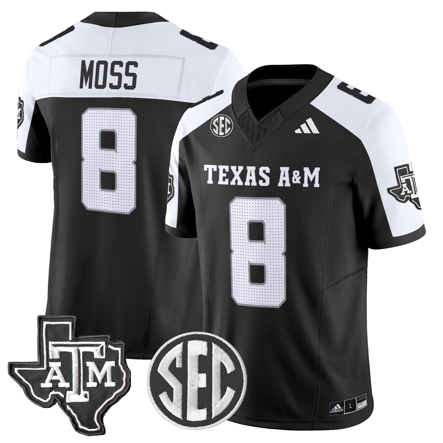 Men's Texas A&M Aggies 2025 Vapor Limited Jersey - All Stitched