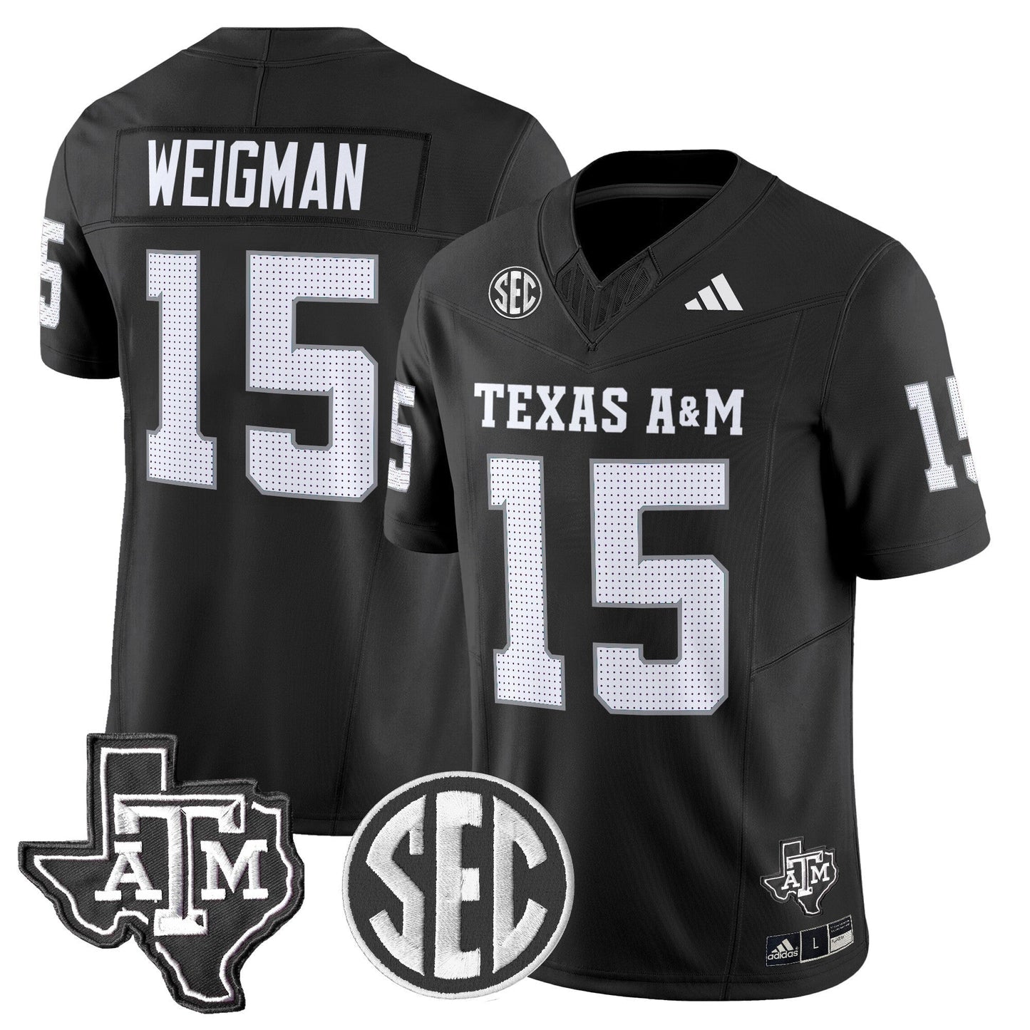 Men's Texas A&M Aggies 2025 Vapor Limited Jersey - All Stitched
