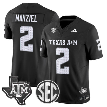 Men's Texas A&M Aggies 2025 Vapor Limited Jersey - All Stitched