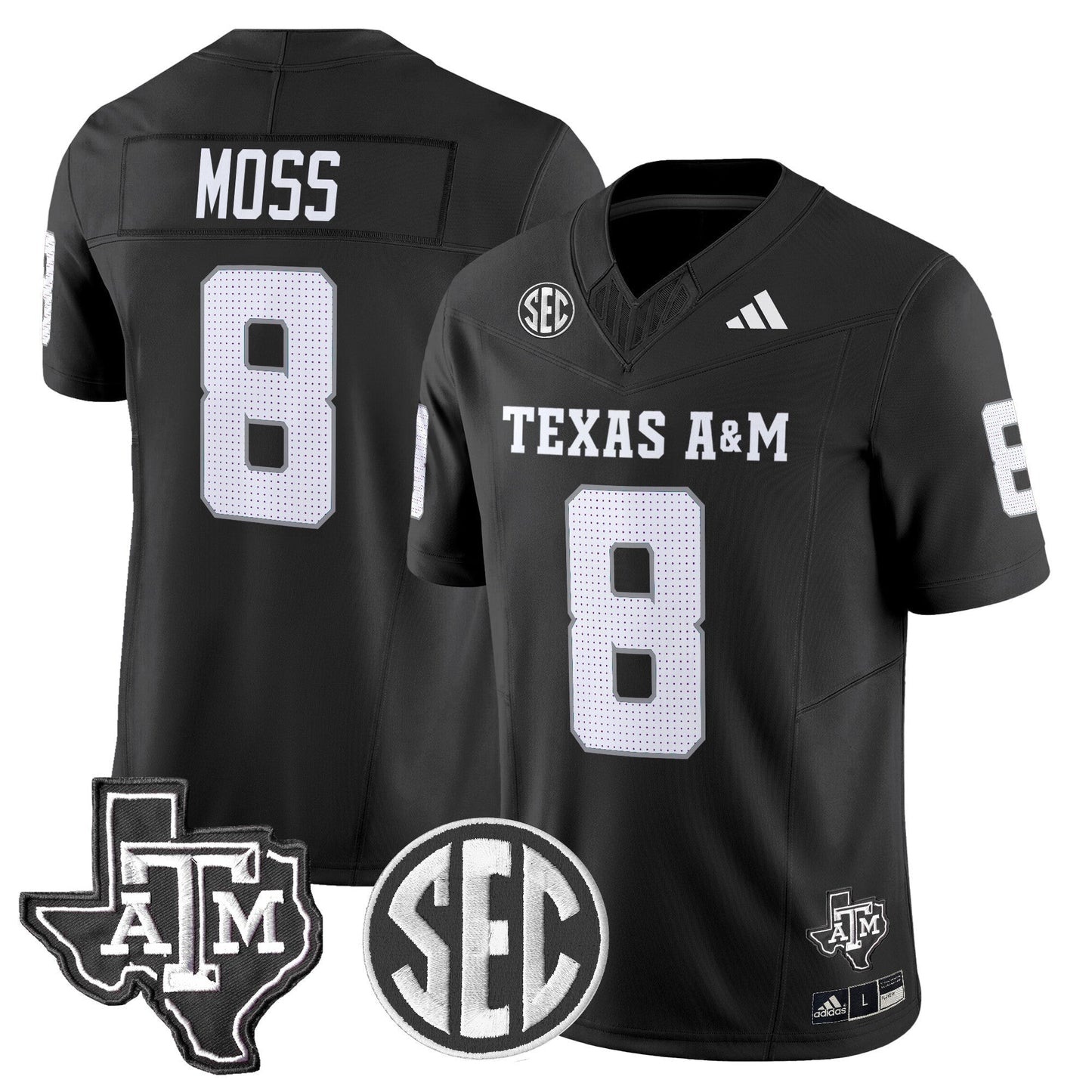 Men's Texas A&M Aggies 2025 Vapor Limited Jersey - All Stitched