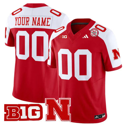 Custom Nebraska Football 2025 "Blackout" Jersey - All Stitched