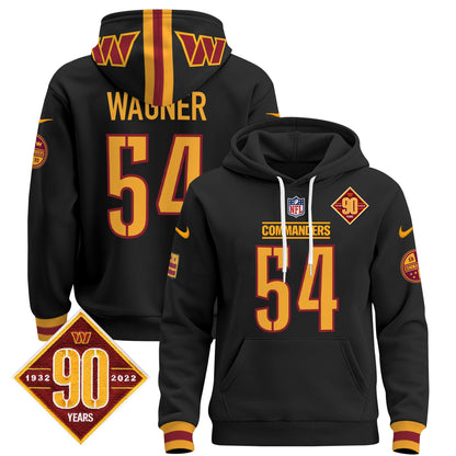 Men's Washington Commanders 2024 Pullover Hoodie - All Stitched