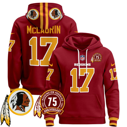 Men's Washington Redskins 2024 Pullover Hoodie - All Stitched