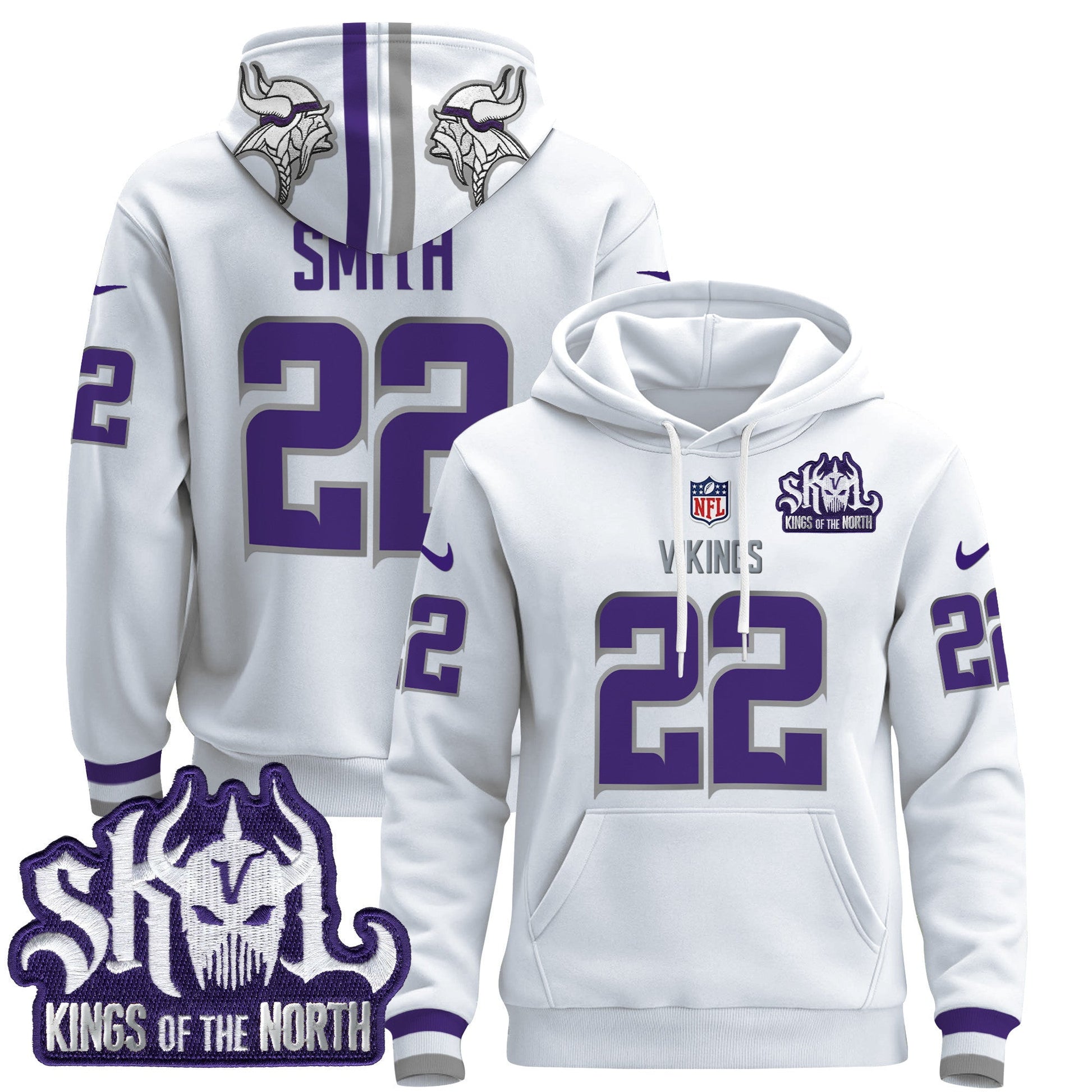 Men's Minnesota Vikings 2025 Pullover Hoodie - All Stitched