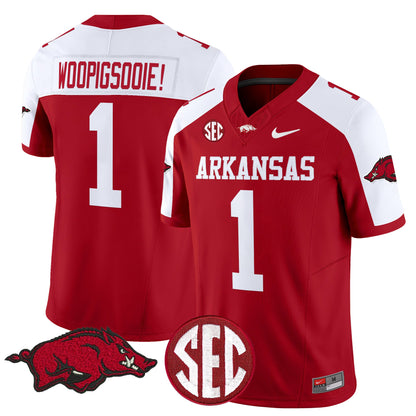 Arkansas Razorbacks Vapor Limited Jersey - All Stitched