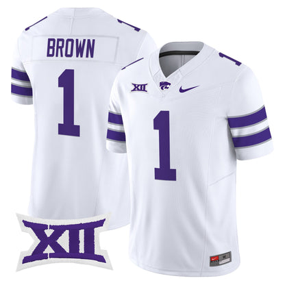 Men's Kansas State Wildcats 2025 Vapor Limited Jersey - All Stitched