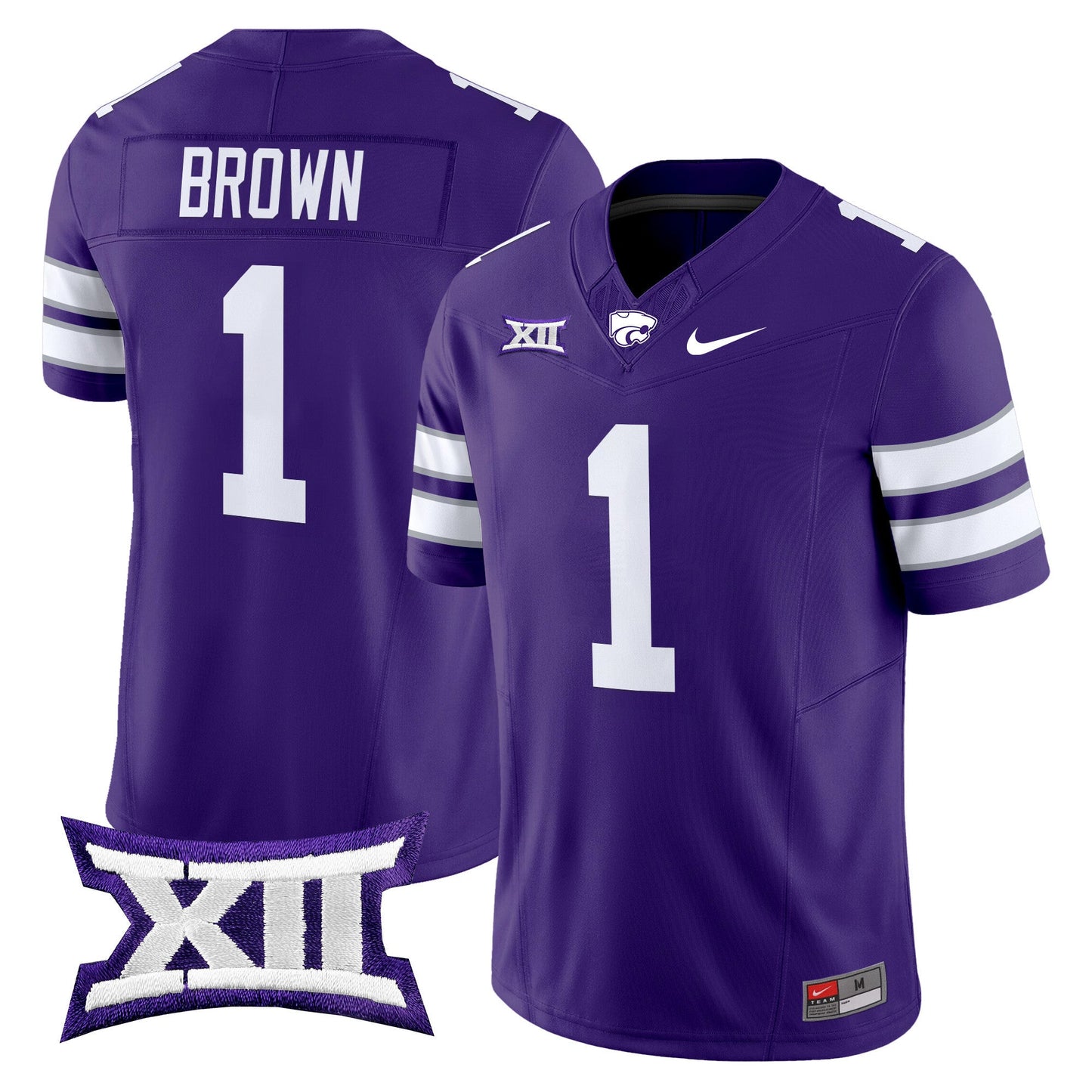 Men's Kansas State Wildcats 2025 Vapor Limited Jersey - All Stitched