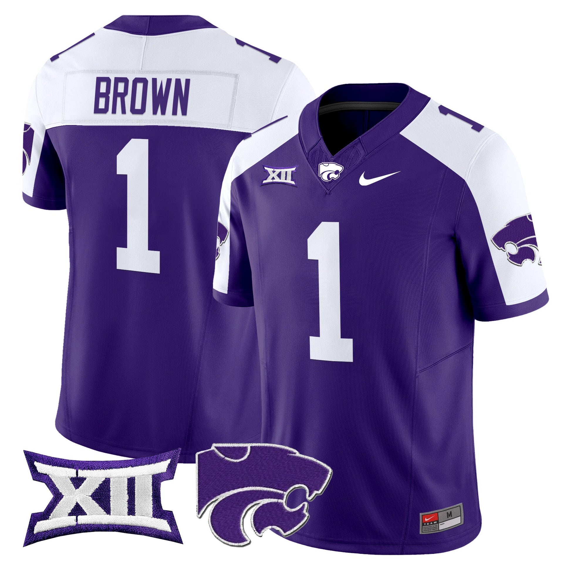 Men's Kansas State Wildcats 2025 Vapor Limited Jersey - All Stitched