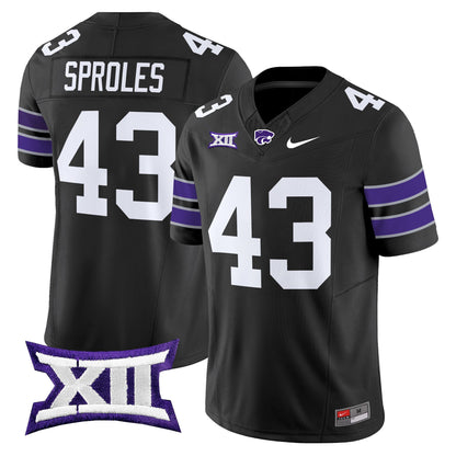 Men's Kansas State Wildcats 2025 Vapor Limited Jersey - All Stitched