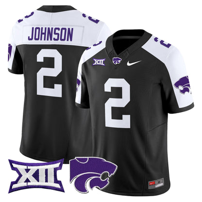 Men's Kansas State Wildcats 2025 Vapor Limited Jersey - All Stitched