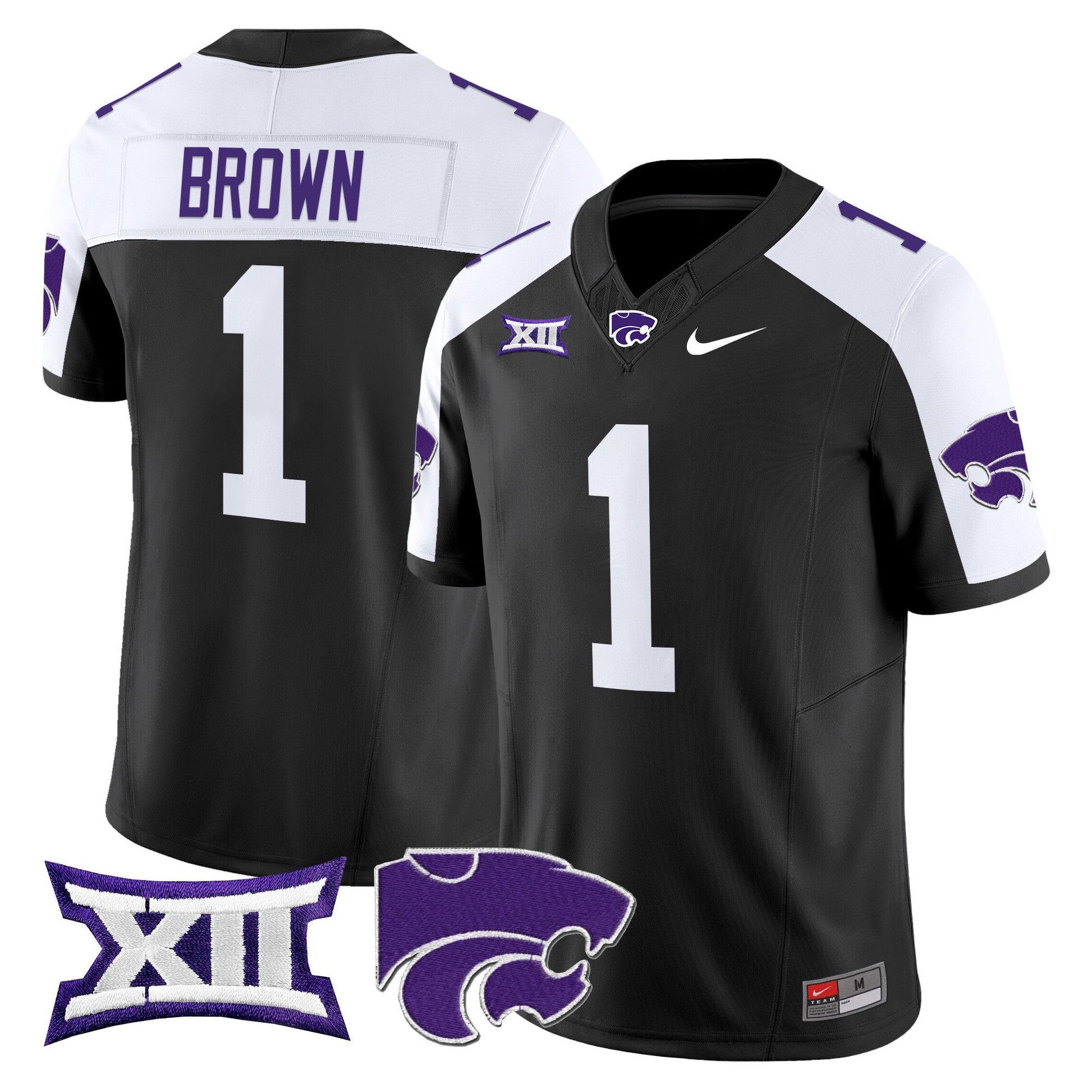 Men's Kansas State Wildcats 2025 Vapor Limited Jersey - All Stitched