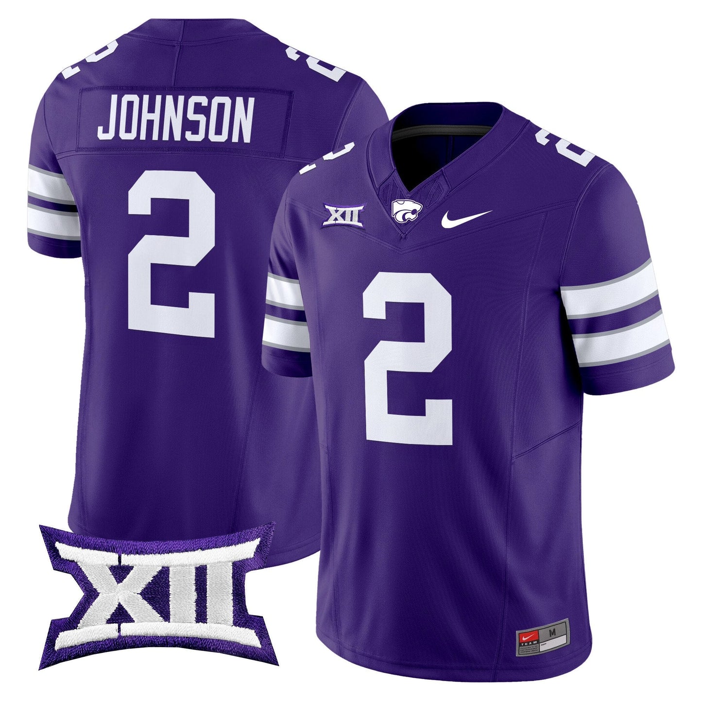 Men's Kansas State Wildcats 2025 Vapor Limited Jersey - All Stitched
