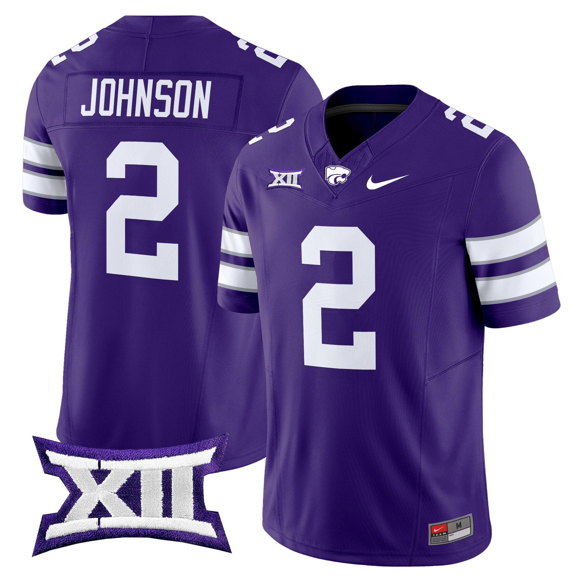 Men's Kansas State Wildcats 2025 Vapor Limited Jersey - All Stitched