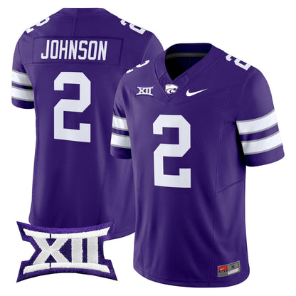 Men's Kansas State Wildcats 2025 Vapor Limited Jersey - All Stitched
