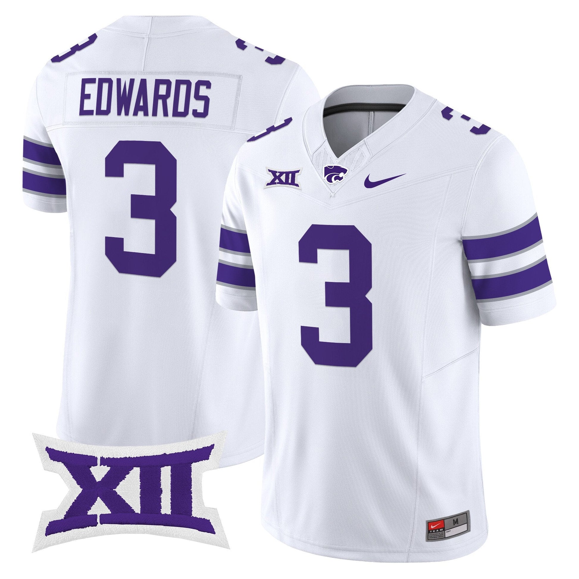 Men's Kansas State Wildcats 2025 Vapor Limited Jersey - All Stitched