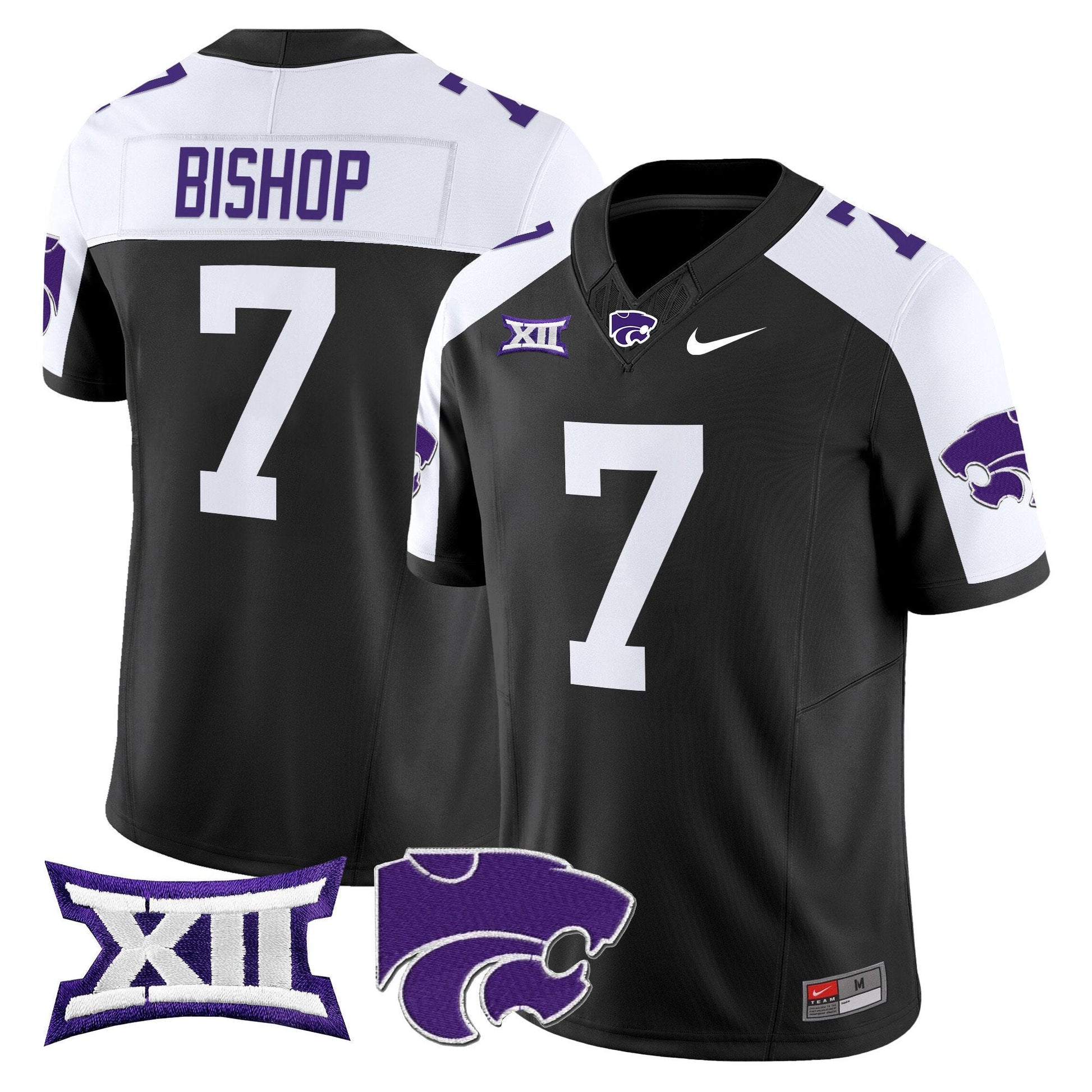 Men's Kansas State Wildcats 2025 Vapor Limited Jersey - All Stitched