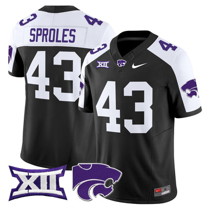 Men's Kansas State Wildcats 2025 Vapor Limited Jersey - All Stitched