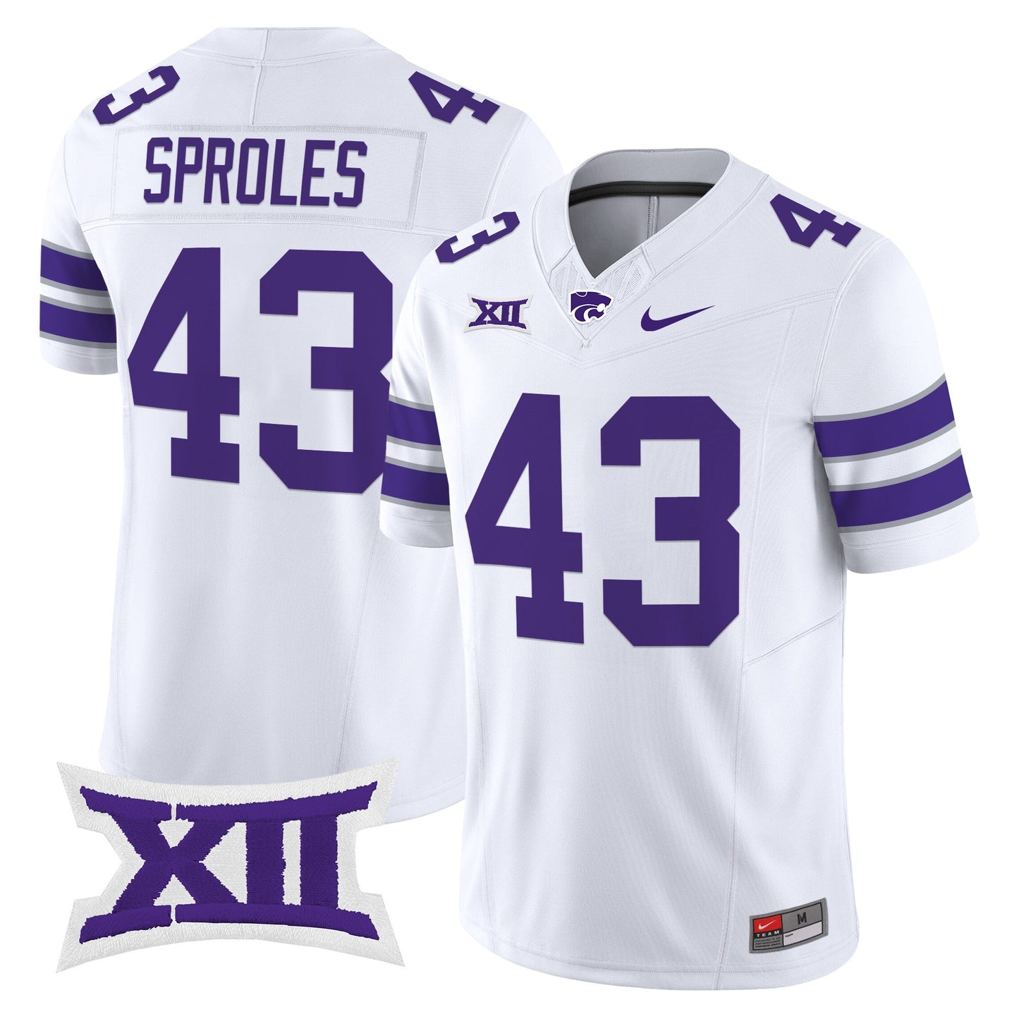 Men's Kansas State Wildcats 2025 Vapor Limited Jersey - All Stitched