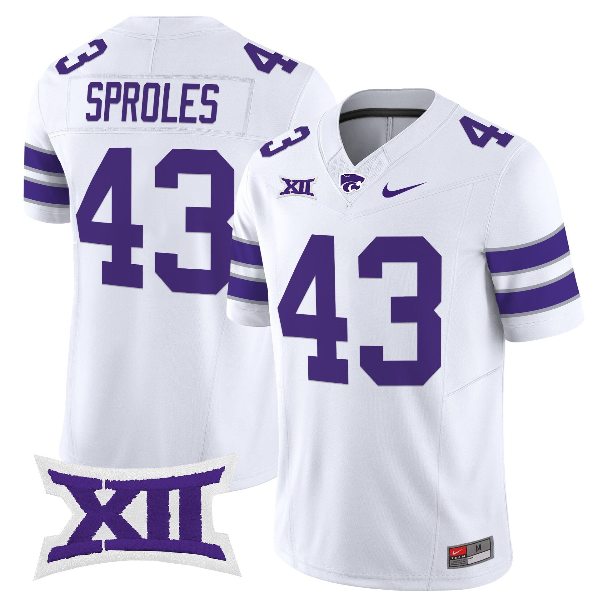 Men's Kansas State Wildcats 2025 Vapor Limited Jersey - All Stitched