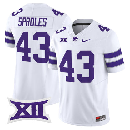 Men's Kansas State Wildcats 2025 Vapor Limited Jersey - All Stitched