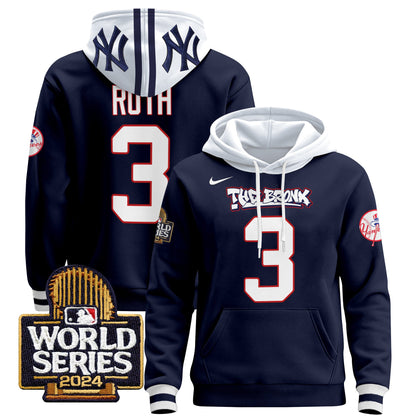 New York Yankees 2024 World Series Pullover Hoodie - All Stitched