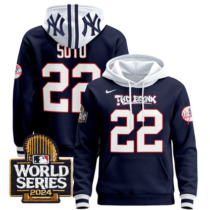 New York Yankees 2024 World Series Pullover Hoodie - All Stitched