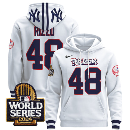 New York Yankees 2024 World Series Pullover Hoodie - All Stitched