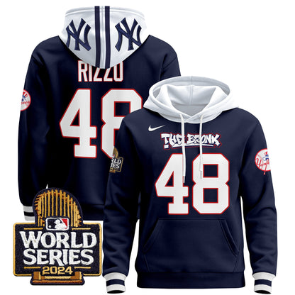New York Yankees 2024 World Series Pullover Hoodie - All Stitched