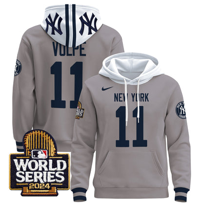 New York Yankees 2024 World Series Pullover Hoodie - All Stitched