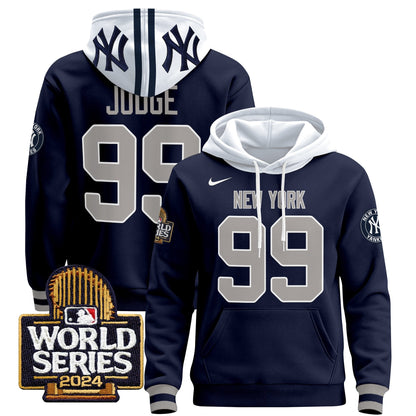 New York Yankees 2024 World Series Pullover Hoodie - All Stitched