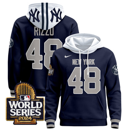 New York Yankees 2024 World Series Pullover Hoodie - All Stitched