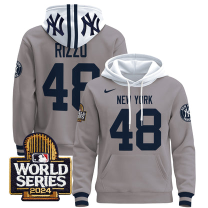 New York Yankees 2024 World Series Pullover Hoodie - All Stitched