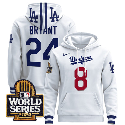 Dodgers 2024 World Series Pullover Hoodie - All Stitched