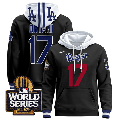 Dodgers 2024 World Series Pullover Hoodie - All Stitched
