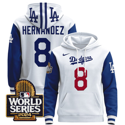 Dodgers 2024 World Series Pullover Hoodie - All Stitched