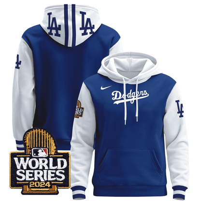 Dodgers 2024 World Series Pullover Hoodie - All Stitched