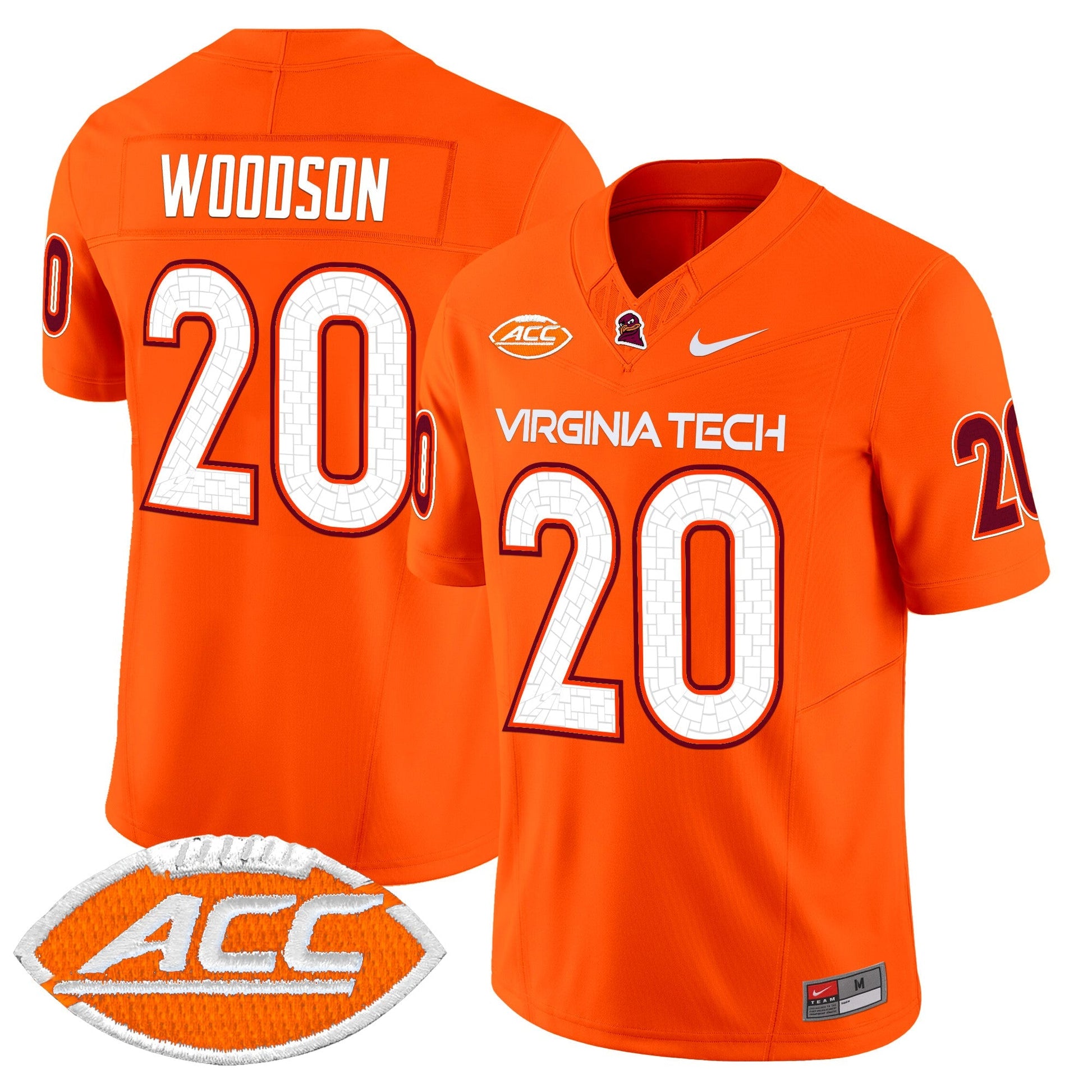 Men's Virginia Tech Hokies 2025 Vapor Limited Jersey - All Stitched