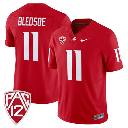 Men's Washington State Cougars 2025 Vapor Limited Jersey - All Stitched