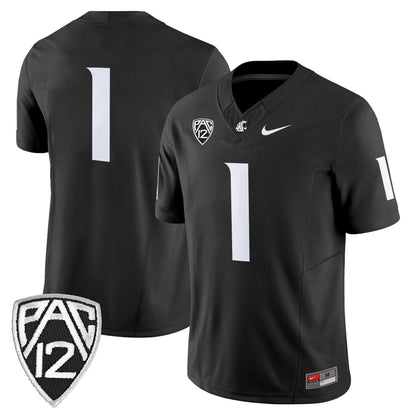 Men's Washington State Cougars 2025 Vapor Limited Jersey - All Stitched