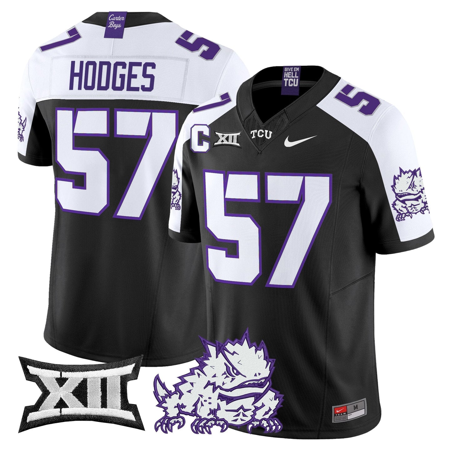Men's TCU Horned Frogs 2025 Vapor Limited Jersey - All stitched