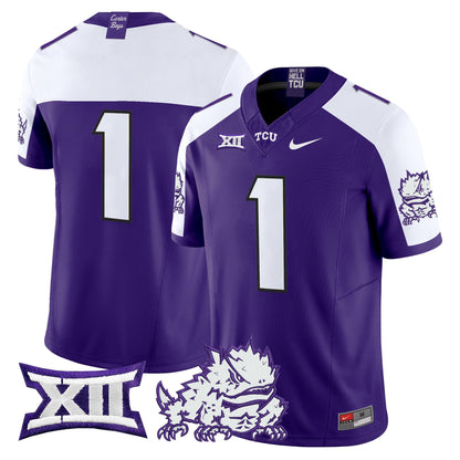 Men's TCU Horned Frogs 2025 Vapor Limited Jersey - All stitched