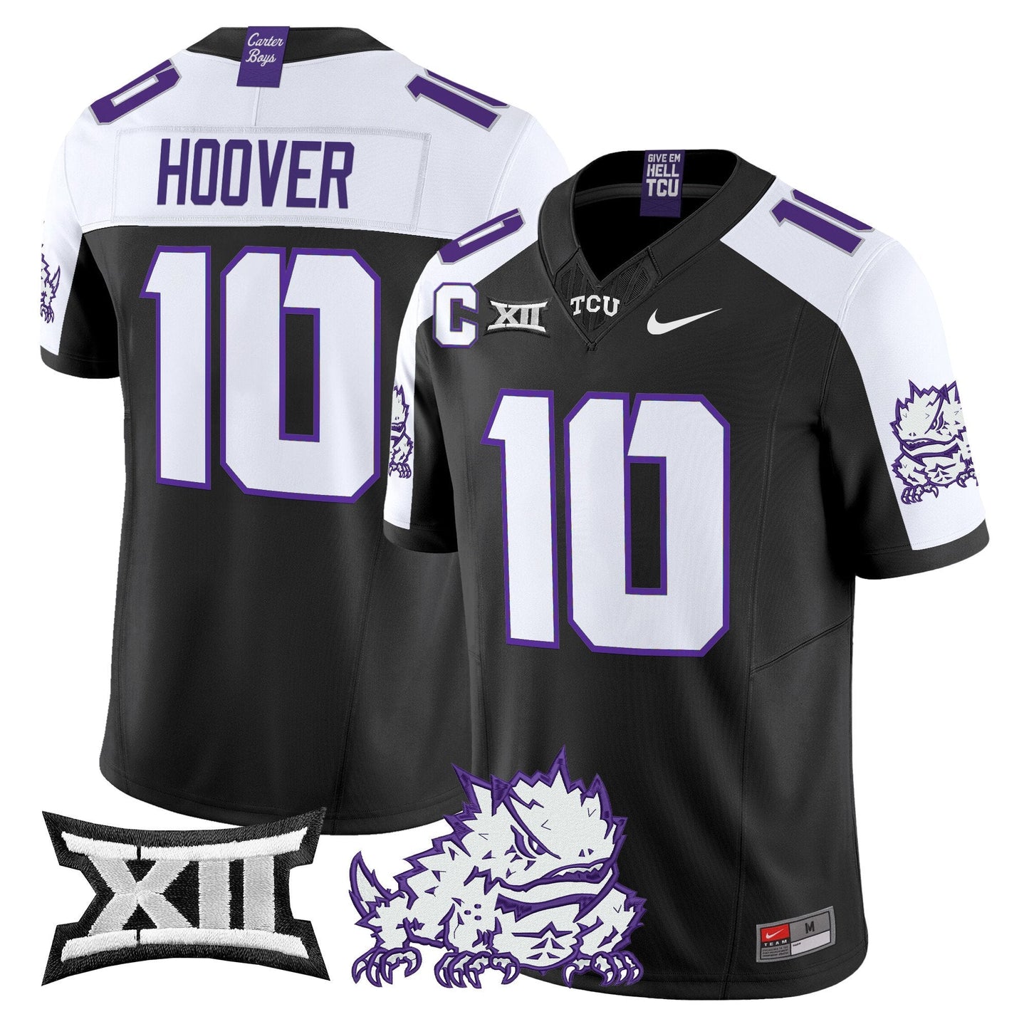 Men's TCU Horned Frogs 2025 Vapor Limited Jersey - All stitched