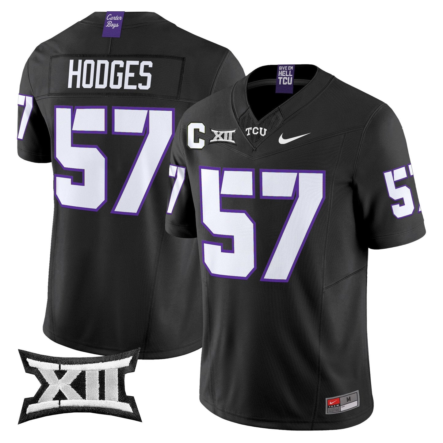 Men's TCU Horned Frogs 2025 Vapor Limited Jersey - All stitched