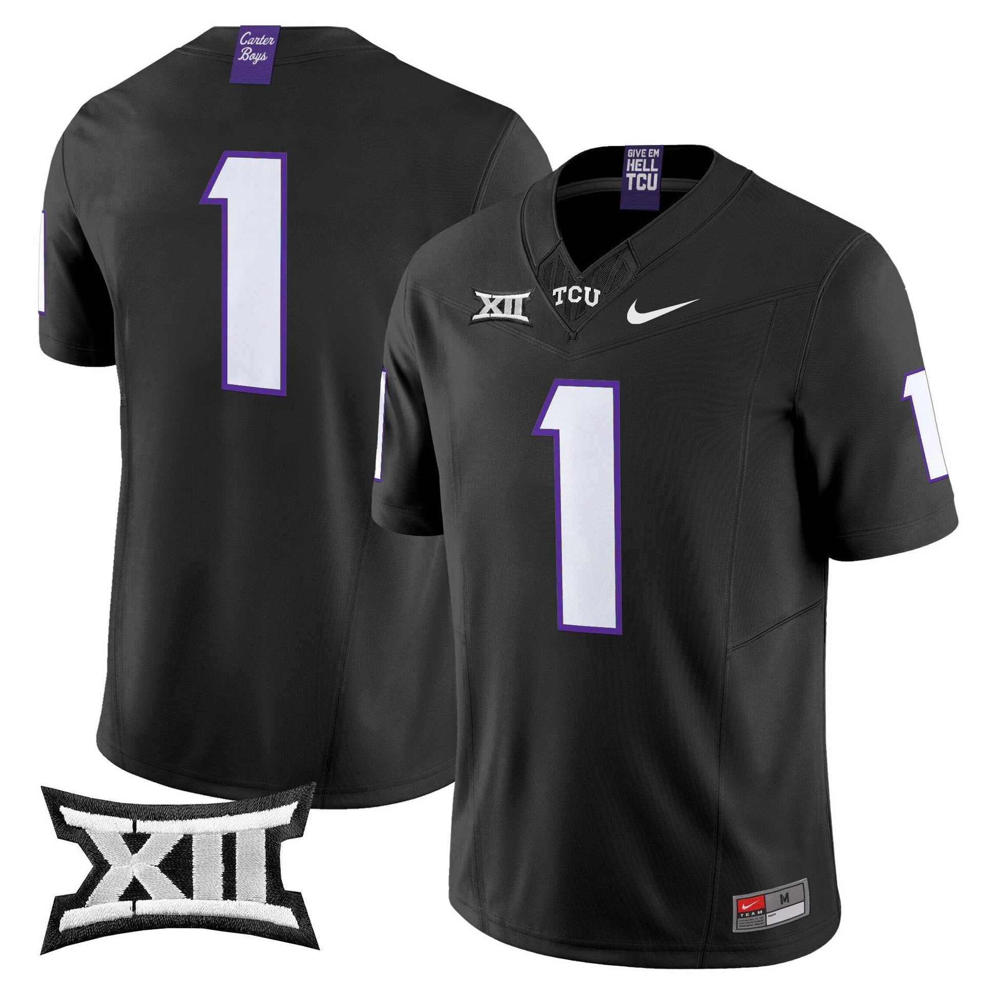 Men's TCU Horned Frogs 2025 Vapor Limited Jersey - All stitched