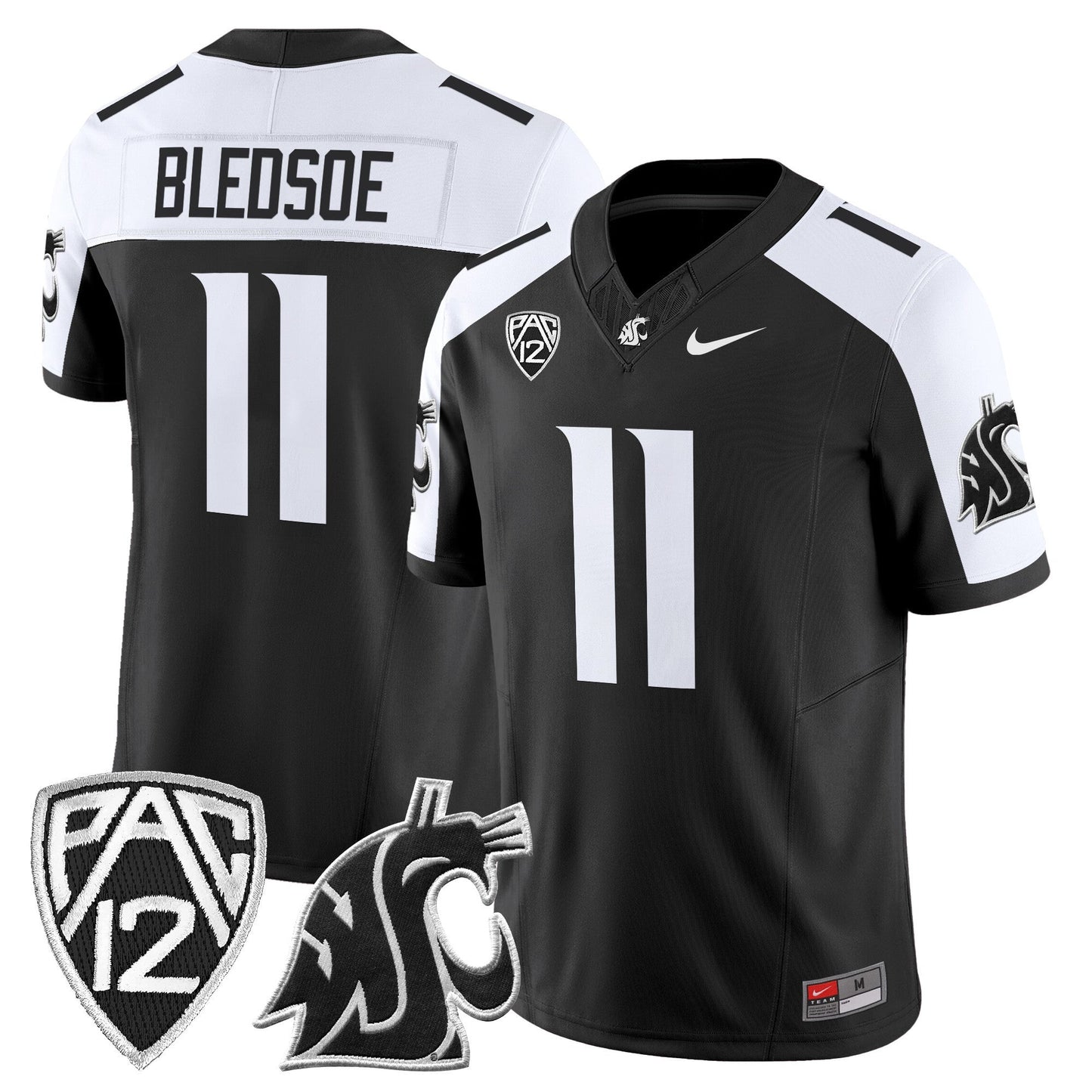 Men's Washington State Cougars 2025 Vapor Limited Jersey - All Stitched