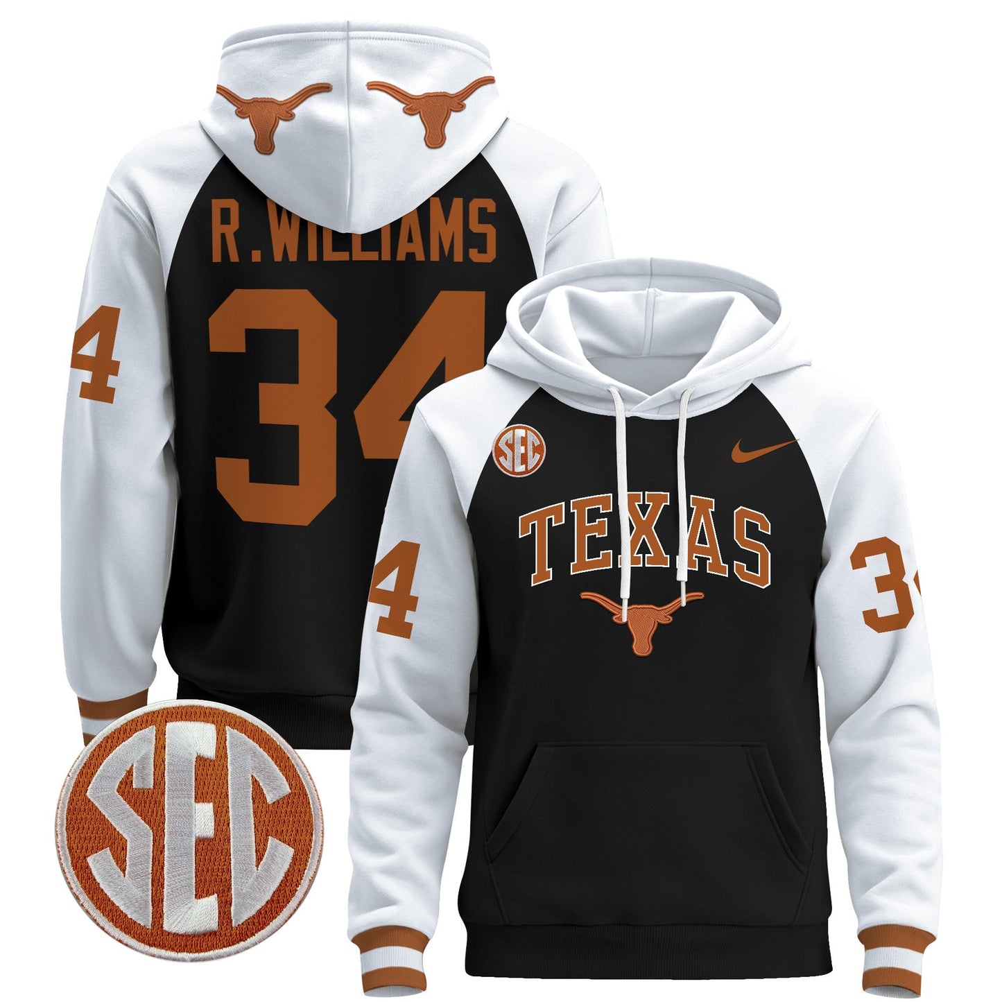 TEX 2024 Pullover Hoodie V3 - All Stitched